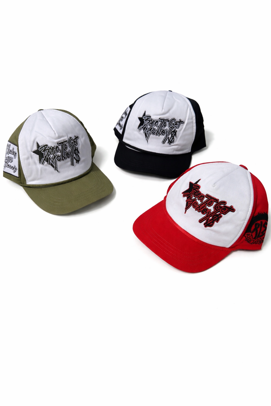 Born to get $$ trucker hats